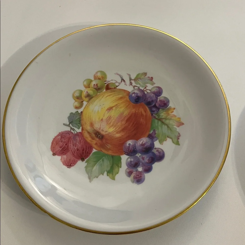 Vintage ROYAL SIGNET /ZEH SCHERZER Bavarian China GERMANY / Salad Plates 7.60” D